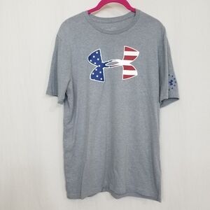 Under Armour Patriotic headgear Tshirt